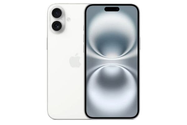 Apple iPhone 16 Plus (UAE), 256GB, 8GB, 6.1 Inch, White (One Esim & One Physical Sim, Apple Warranty) - 1