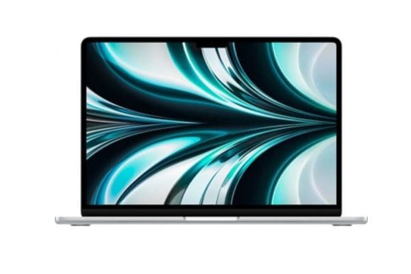Apple MacBook Air 13.6 Inch, M2 Chip 8-Core GPU, 8GB 256GB SSD, MLXY3, Silver (Apple Warranty, English Keyboard) - 1