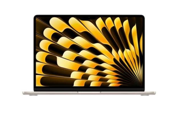 Apple MacBook Air M3 Chip, 8-Core CPU 10-Core GPU, 16GB, 512GB SSD, 13 Inch, Starlight, MXCU3 (English Keyboard, Apple Warranty) - 1