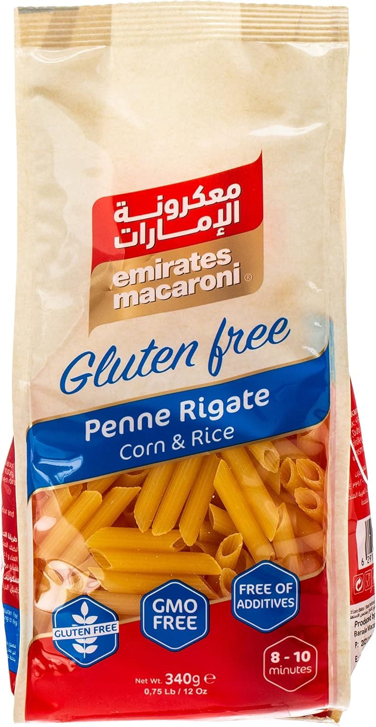 EMMAC GLUTEN FREE PENNE RIGATE 12X340G - 1